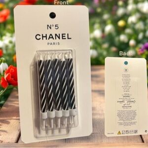 Chanel Birthday Candles
